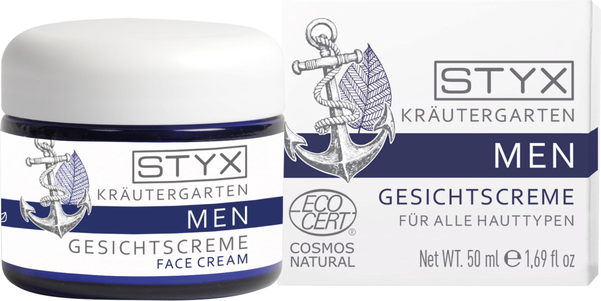 STYX  Kräutergarten MEN Gesichtscreme, 50 ml