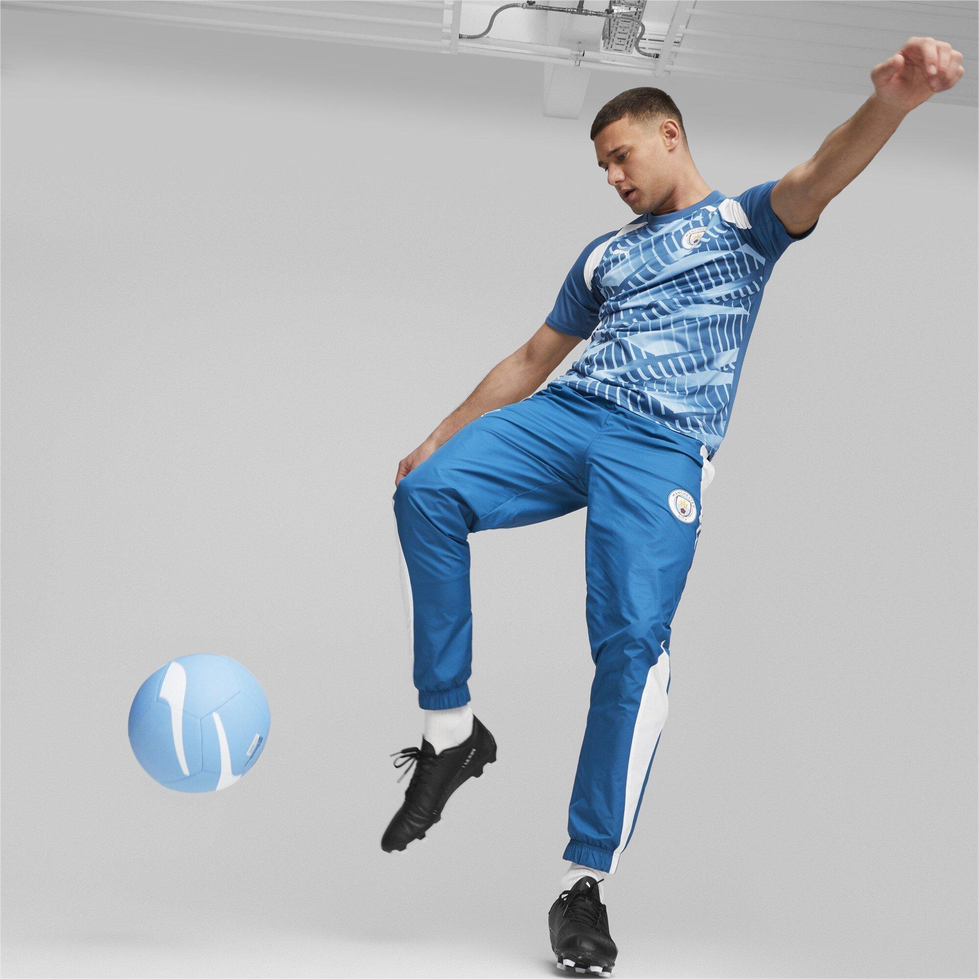 Puma Manchester City Pre Match Tracksuit Bottoms 2023 2024 Adults