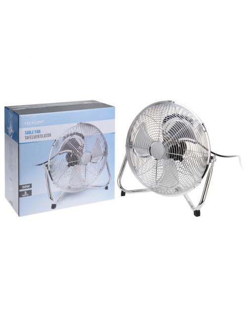 Homestyle Ventilator Vloer Model - Ventilator - Ø30 cm Chroom