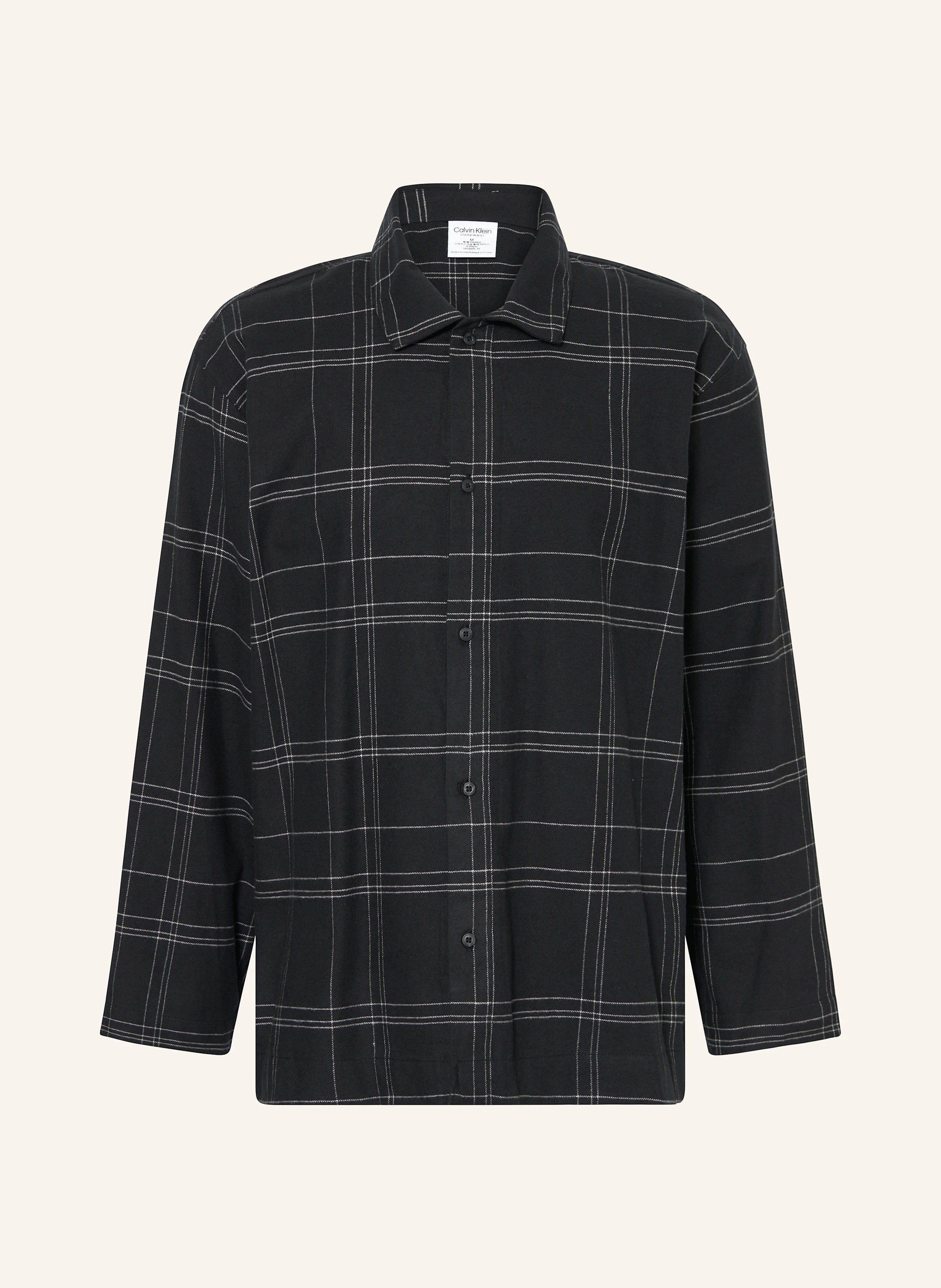 Calvin Klein Schlafshirt aus Flanell