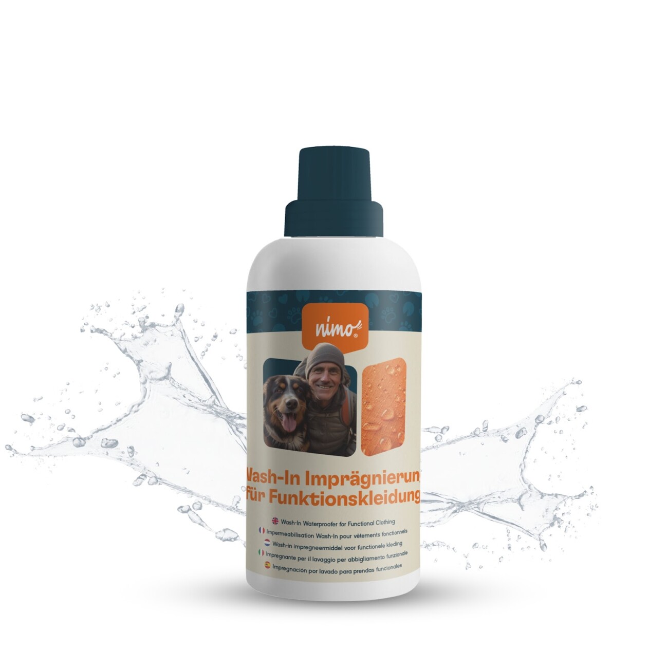 nimo Wash-In Imprägnierung für Funktionsbekleidung 500 ml