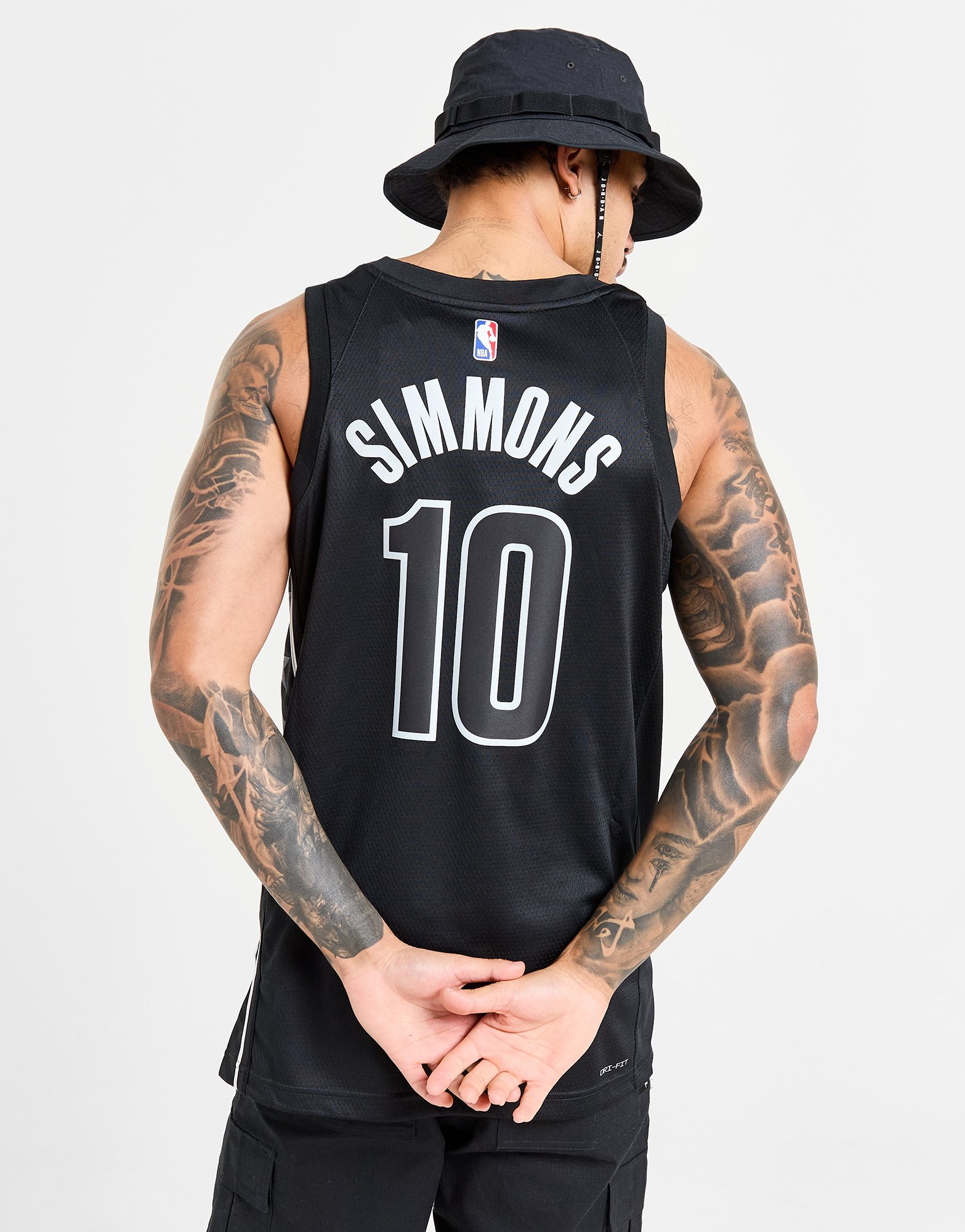 Jordan Maillot NBA Brooklyn Nets Simmons #10 Homme