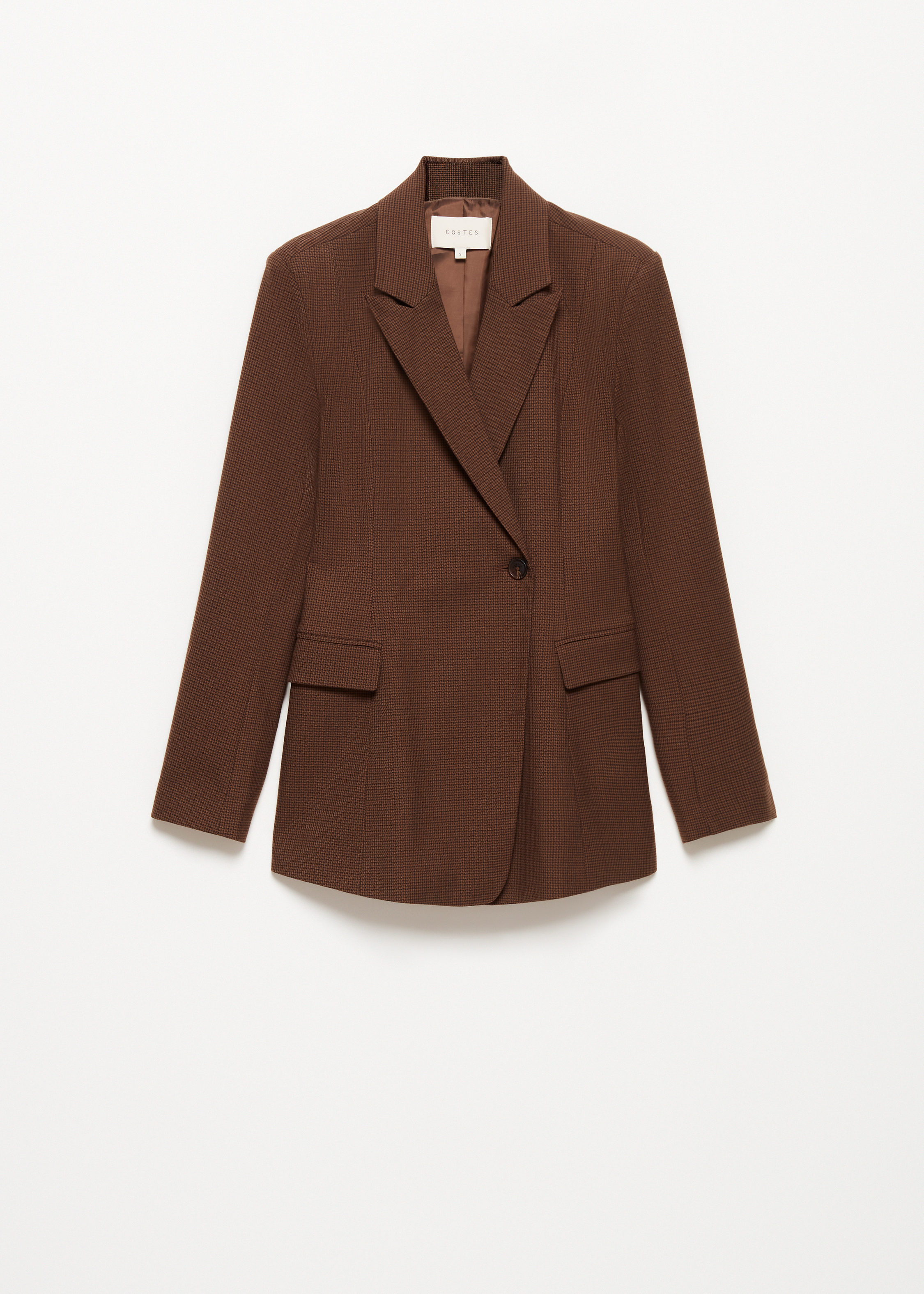 Check blazer
