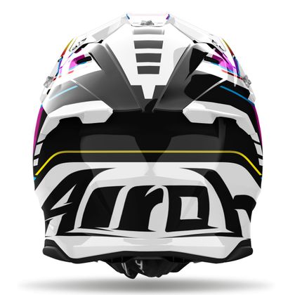 Casque cross Airoh TWIST 3 - RAINBOW 2024 - Noir / Blanc