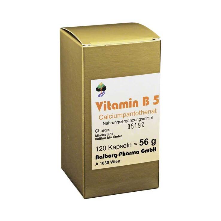 Vitamin B5 Kapseln, 120 St
