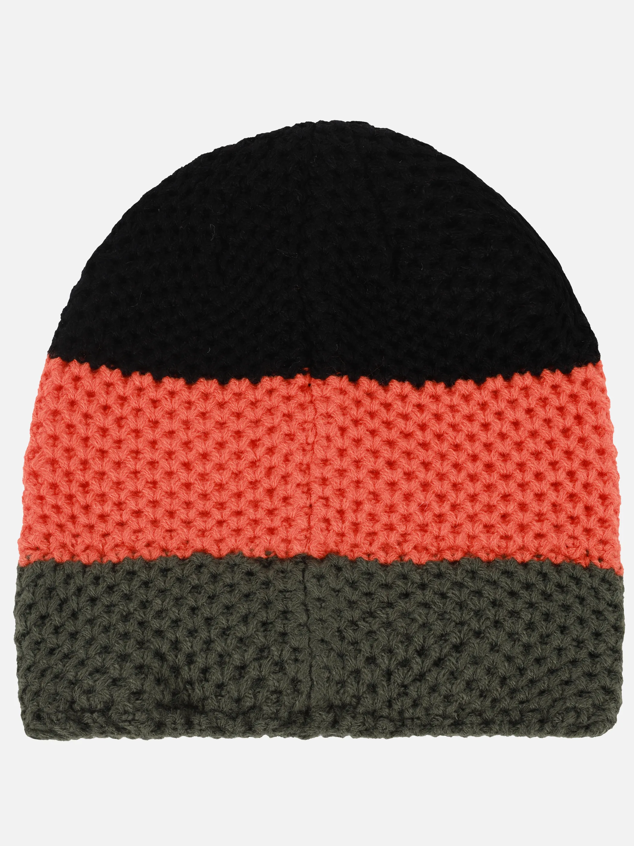 Jungen Beanie mit Blockstreifen