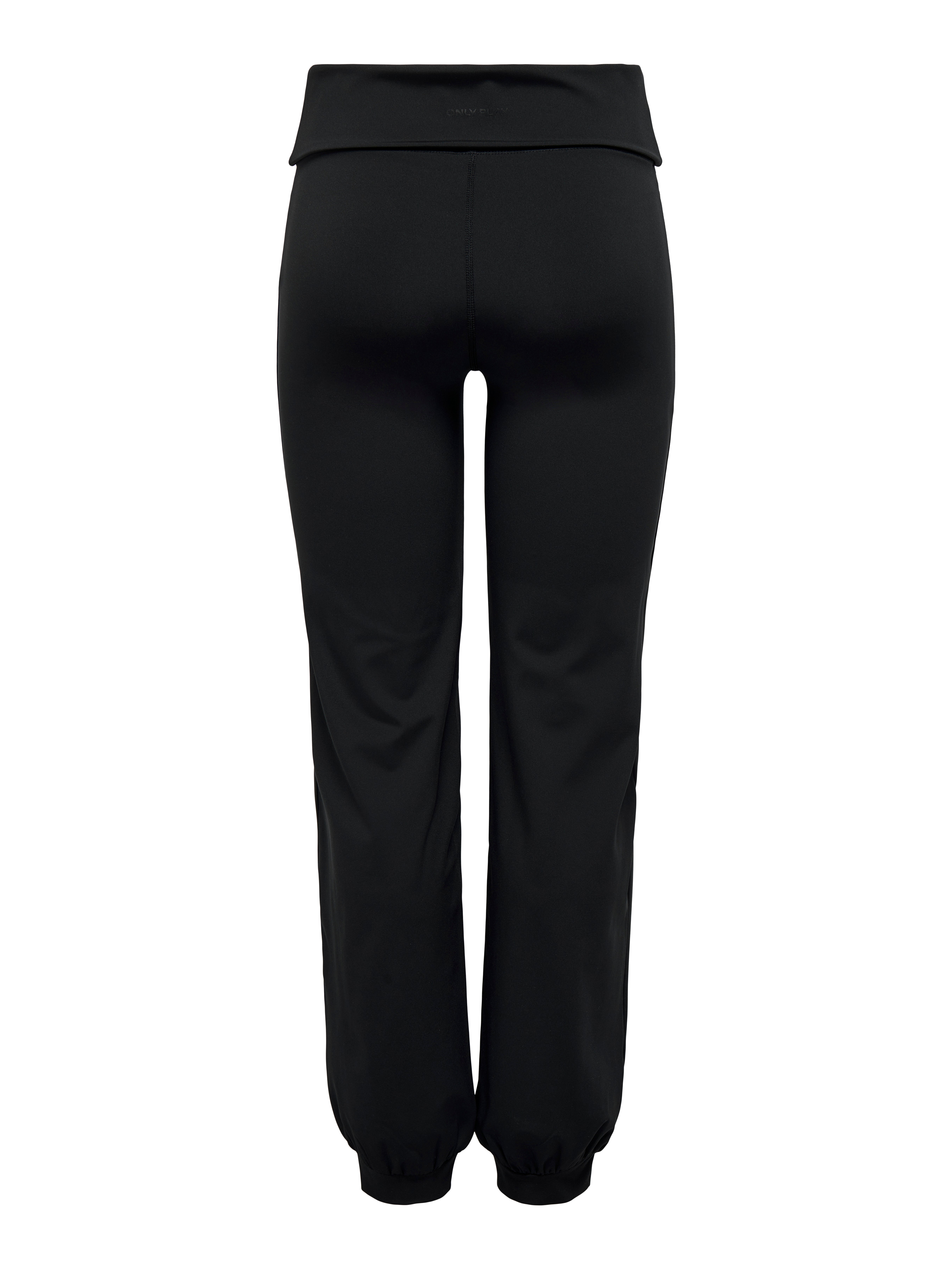 ONPFOLD-2 Hohe Taille Gerade geschnitten Hose Black