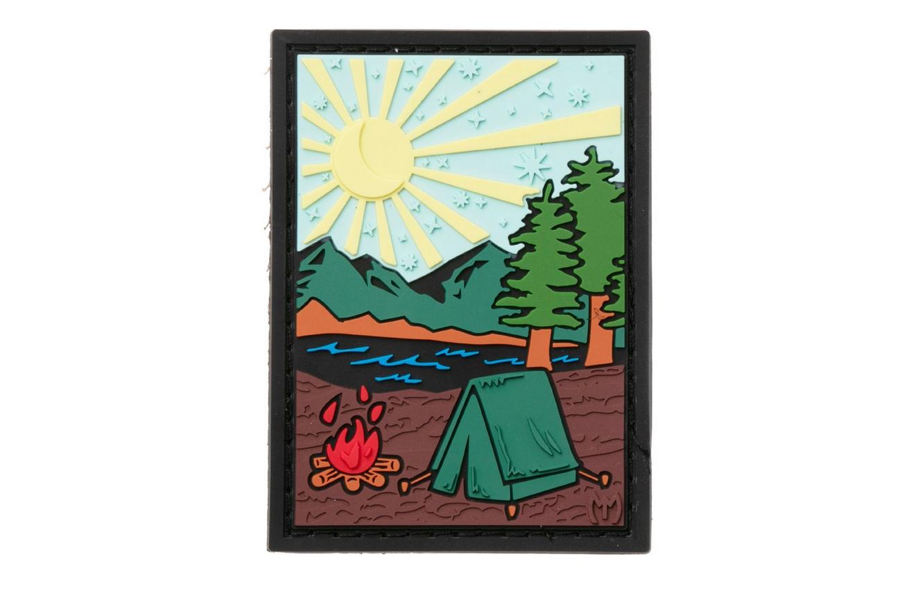 Maxpedition CAMPC Outdoor Camp 3D Morale Patch FULL COLOUR, patch