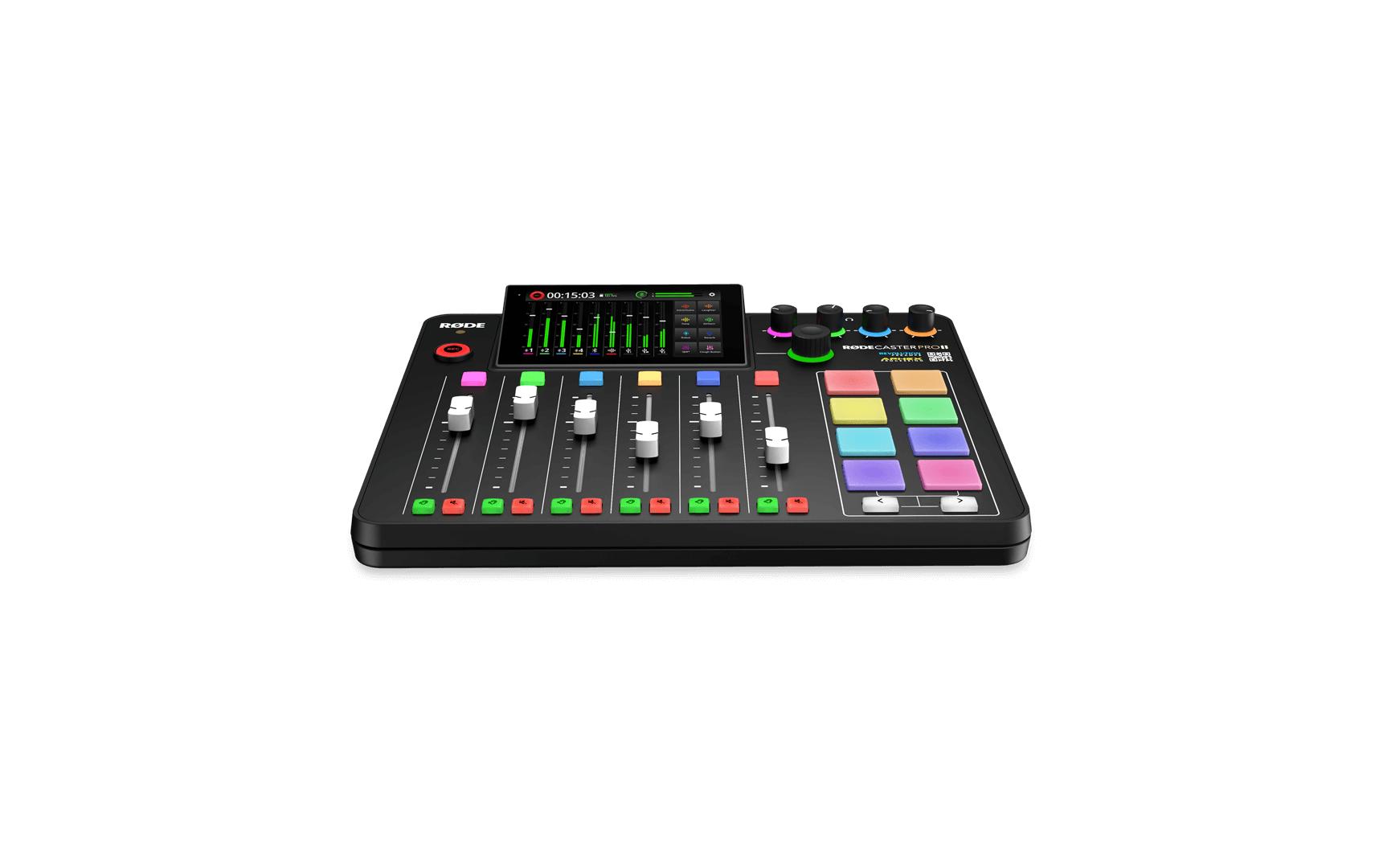 Mischpult RODECaster Pro II<br>Mischpult mit integriertem Audioproduktionsstudio