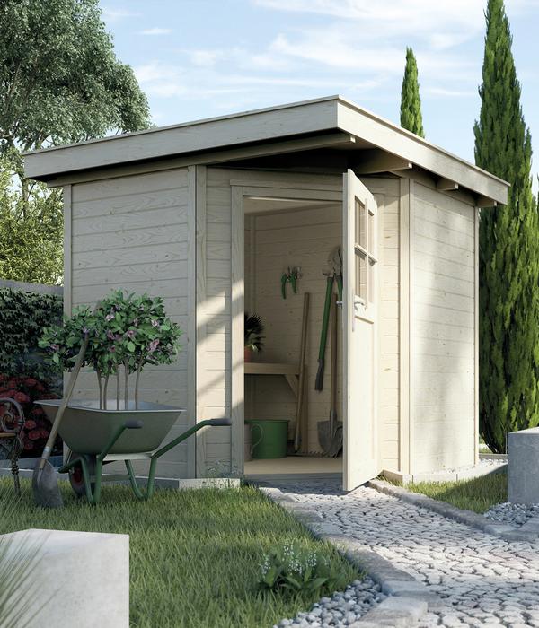 Weka Gartenhaus 229 Gr.1, ca. B244/H217/T244
