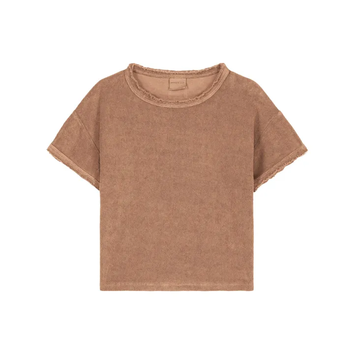 Studio Bohème T-shirt Essential Eponge | Terracotta