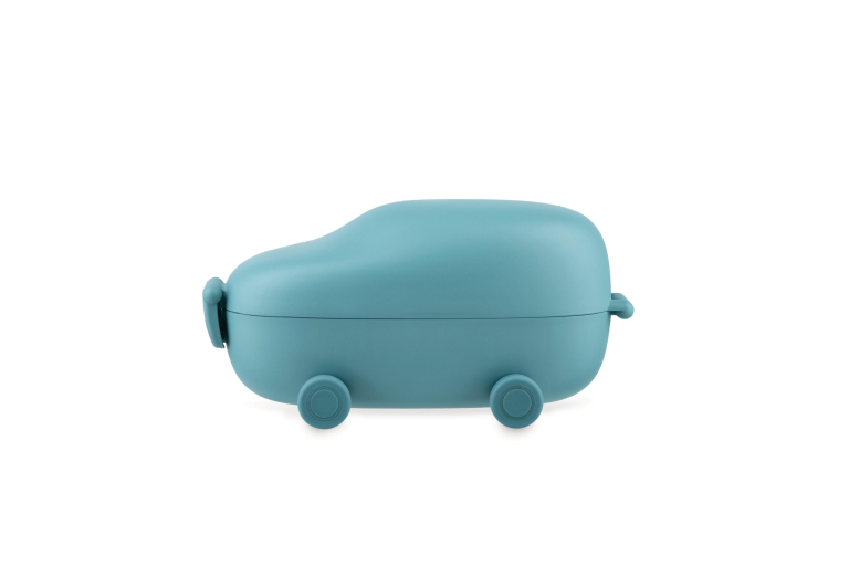 Alessi Food à porter snack box lichtblauw