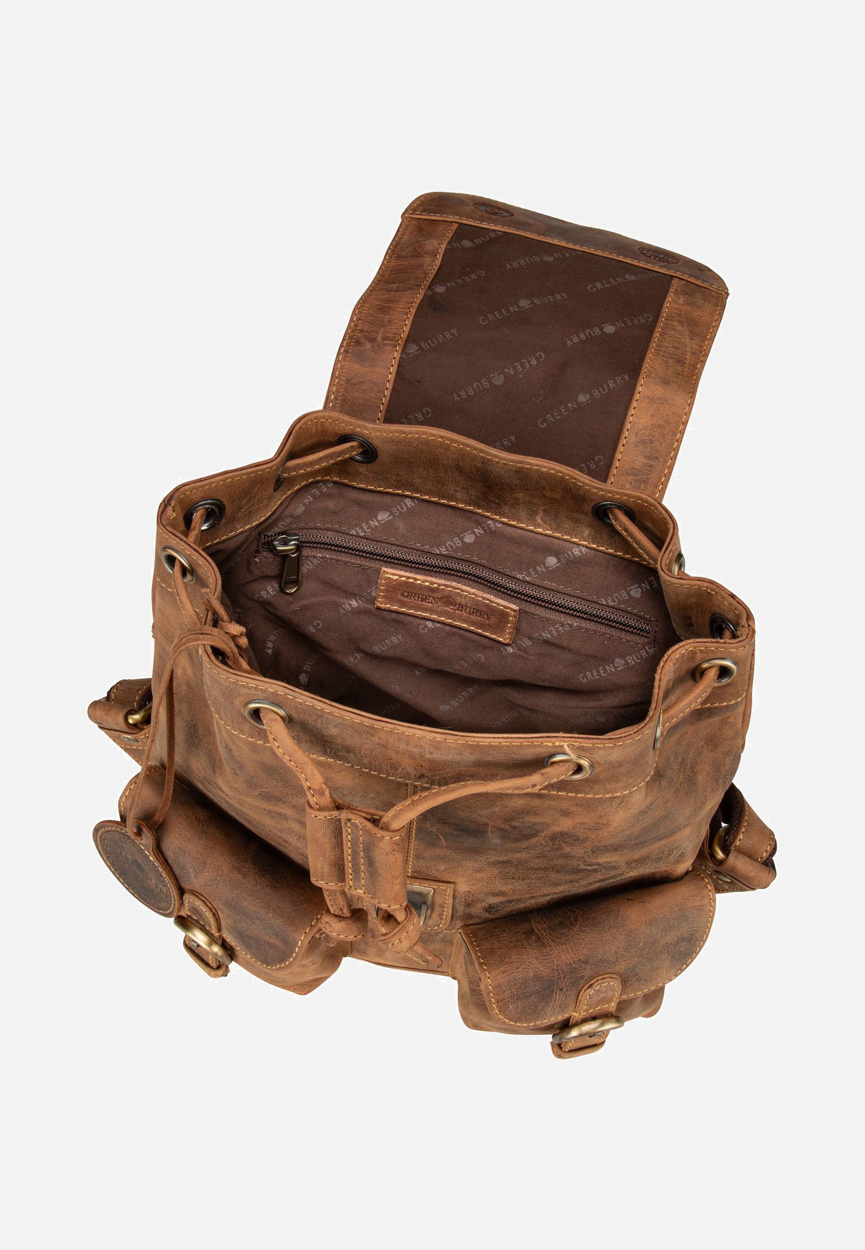 Vintage 1711S Sattelbraun - Rucksack