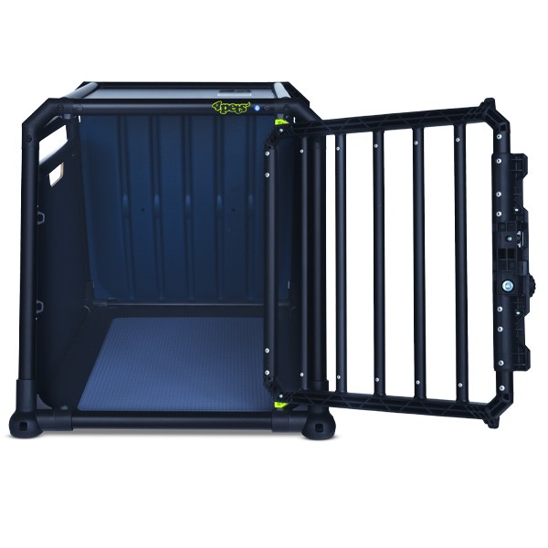 4Pets - Pro Small Noir 54,5x54.5x73,5cm Hundebur