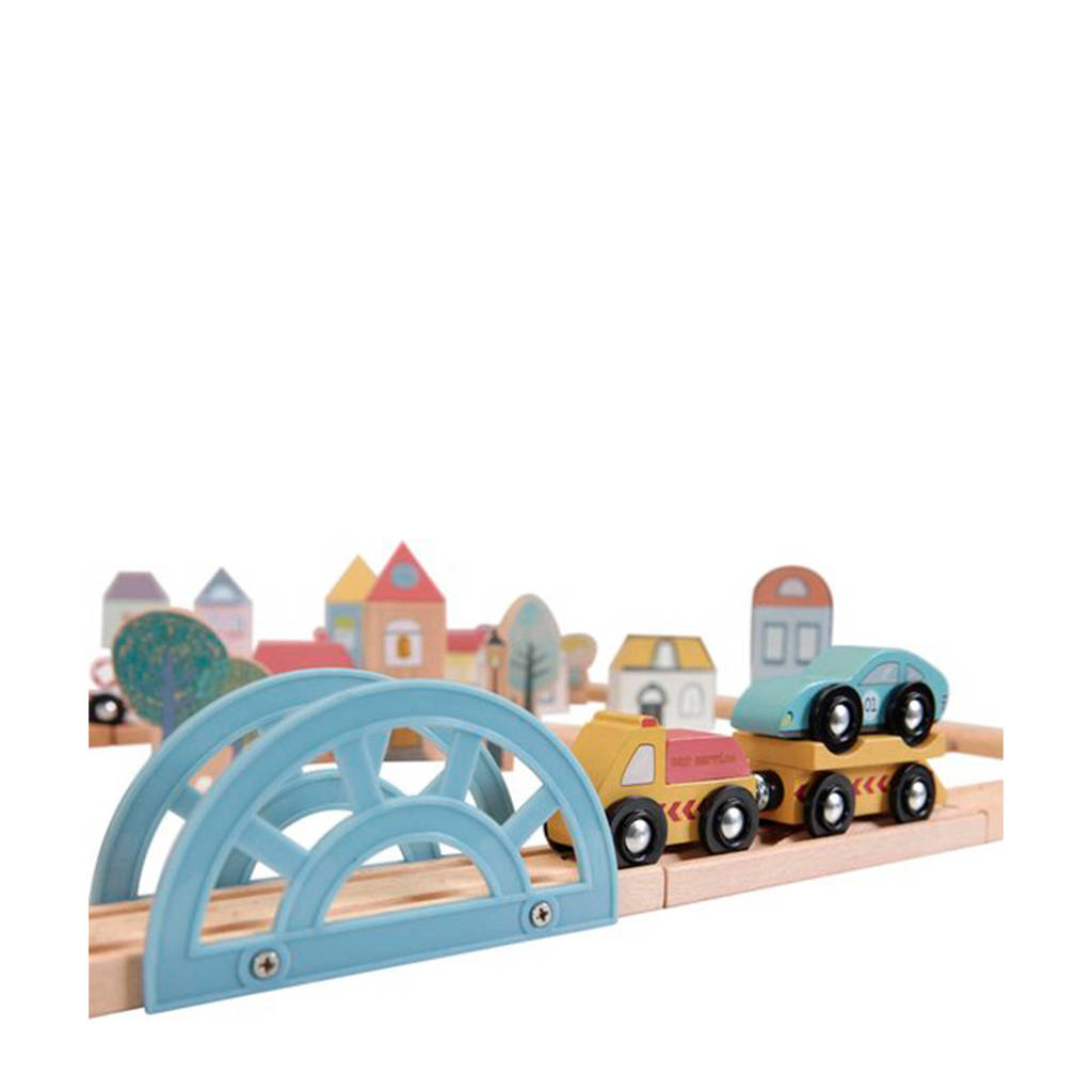 Treinbaan uitbreiding - voertuigen set