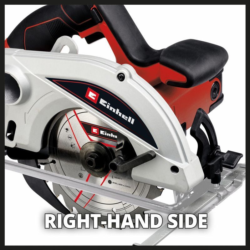 Einhell - TC-CS 1250 - Handcirkelzaag - Rood - 1250 Watt