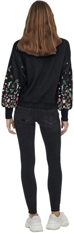 Only - Sjaal - Zwart - Katoen/Polyester