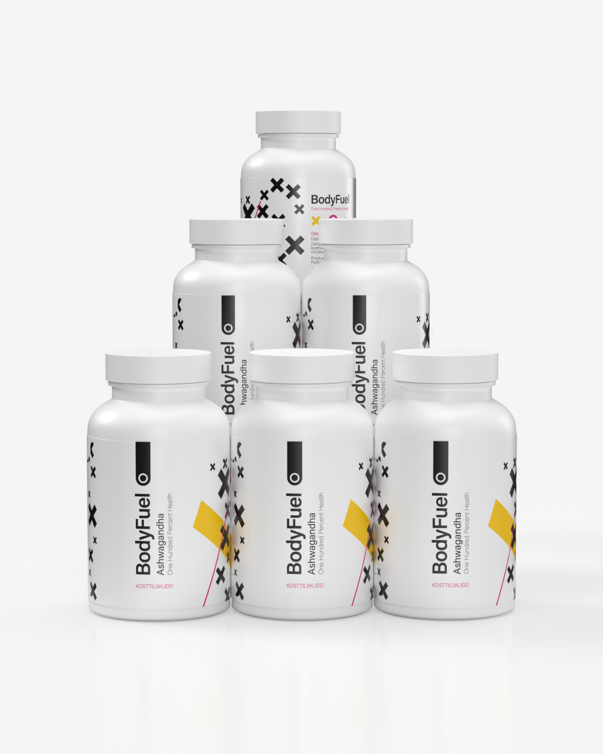 BodyFuel Ashwagandha 6x500mg