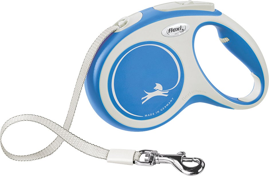Flexi rollijn New Comfort tape M blauw 5 m
