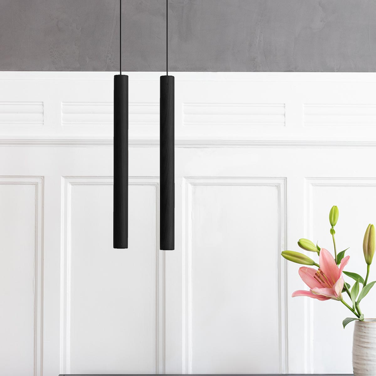 Hanglamp Chimes Donkerbruin