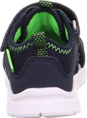 Superfit Wave Sandaler, Blå/Lysegrønn