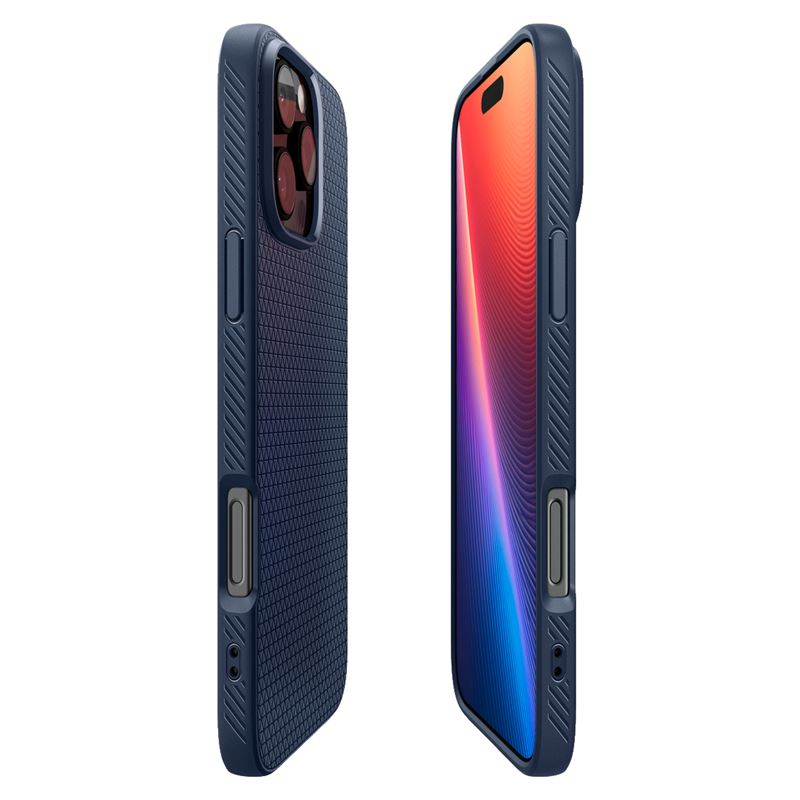 iPhone 16 Pro Liquid Air Case Gummi Hülle (ACS08118) - Navy (Blau)