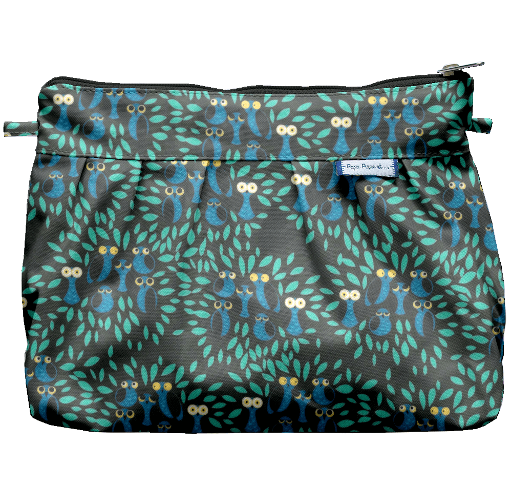 Pochette Plissée Chouettes