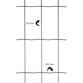 Betafence Pantanet tuingaas Essential 61 cmx10 m groen