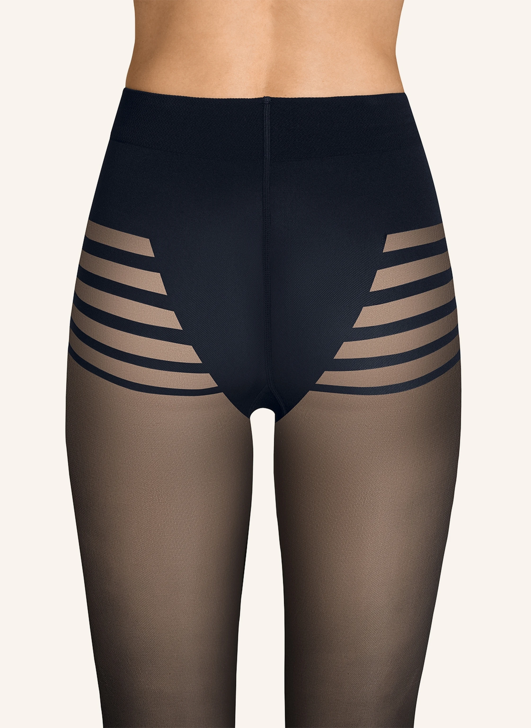 ITEM m6 Feinstrumpfhose TRANSLUCENT 20 STRIPES PANTY mit Kompression
