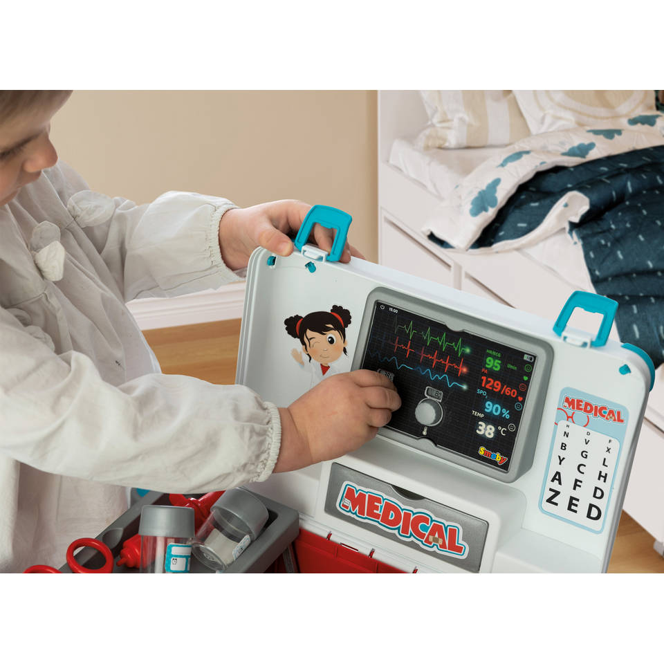Smoby dokterskoffertje 12-delig