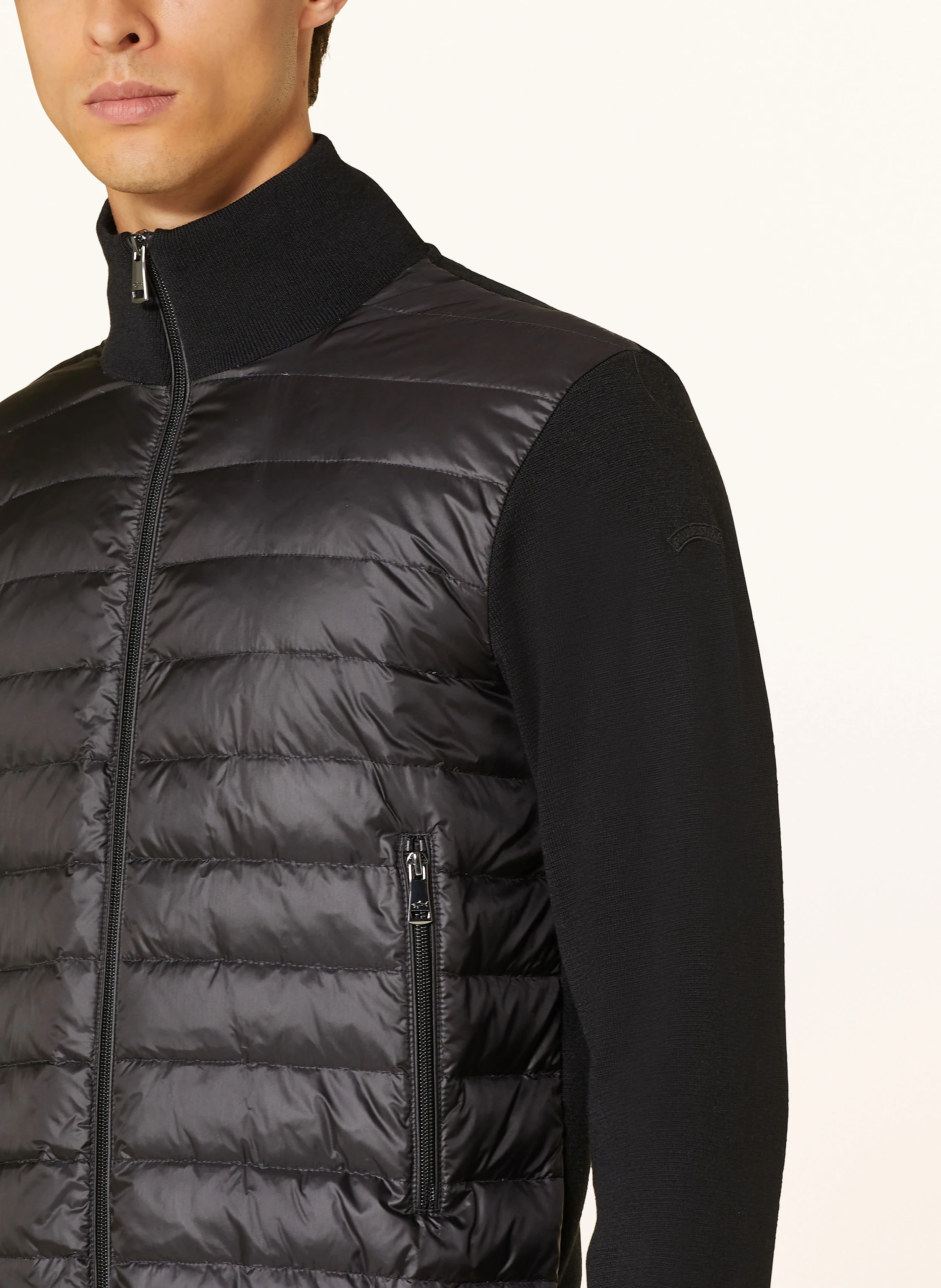 PAUL & SHARK Daunenjacke im Materialmix