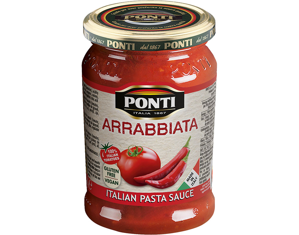 MOLHO PONTI PARA MASSAS ARRABIATA 280G