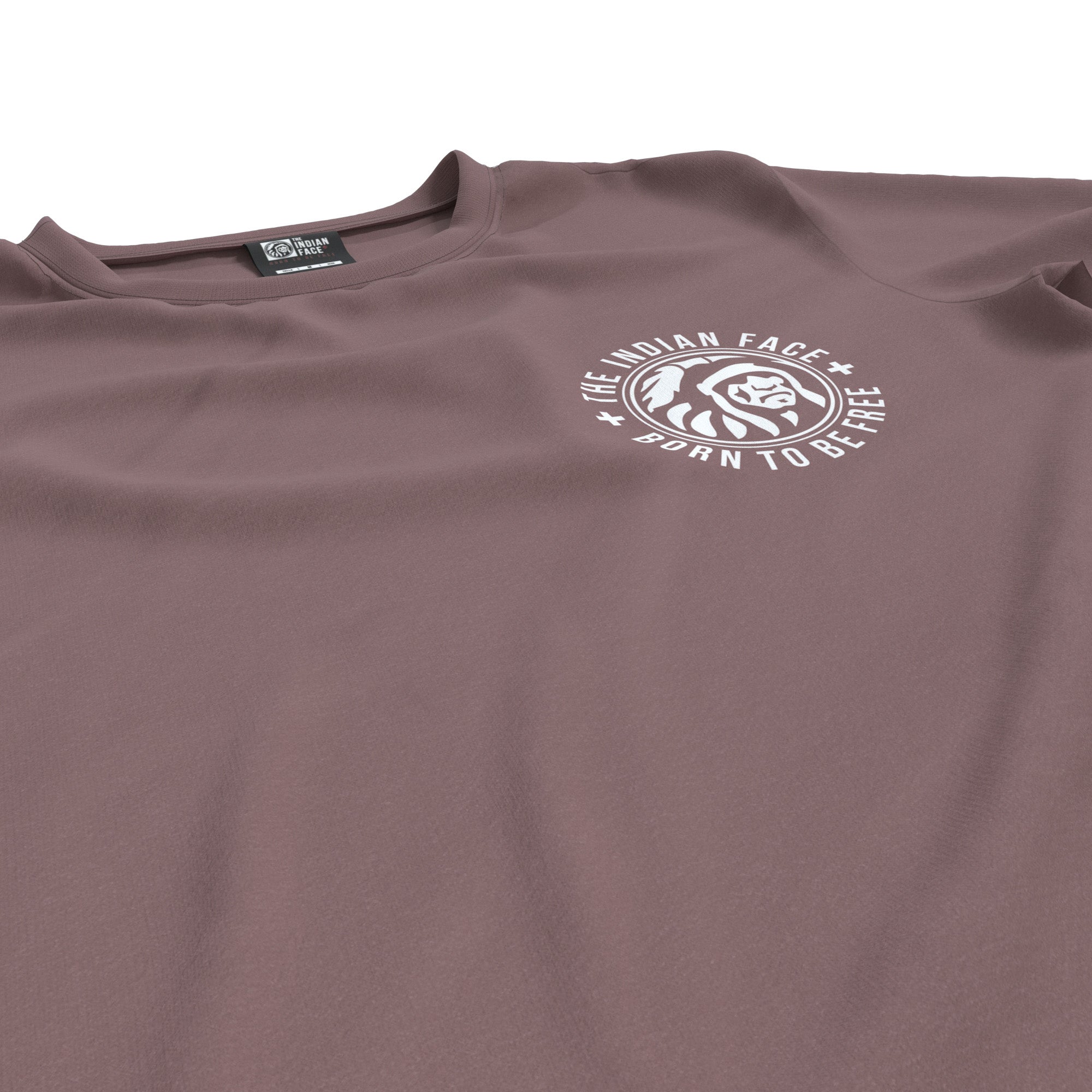 Camiseta icônica com o rosto indiano