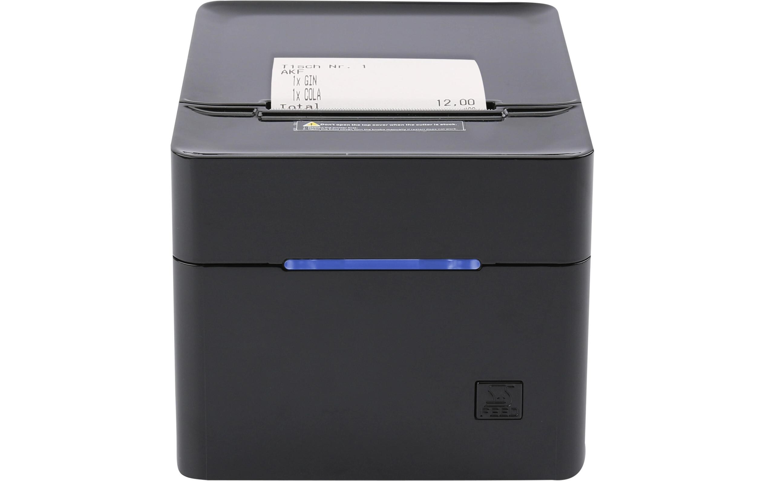 Thermodrucker KPR80 Plus Schwarz<br>POS-Drucker Kabelgebunden Thermodirekt
