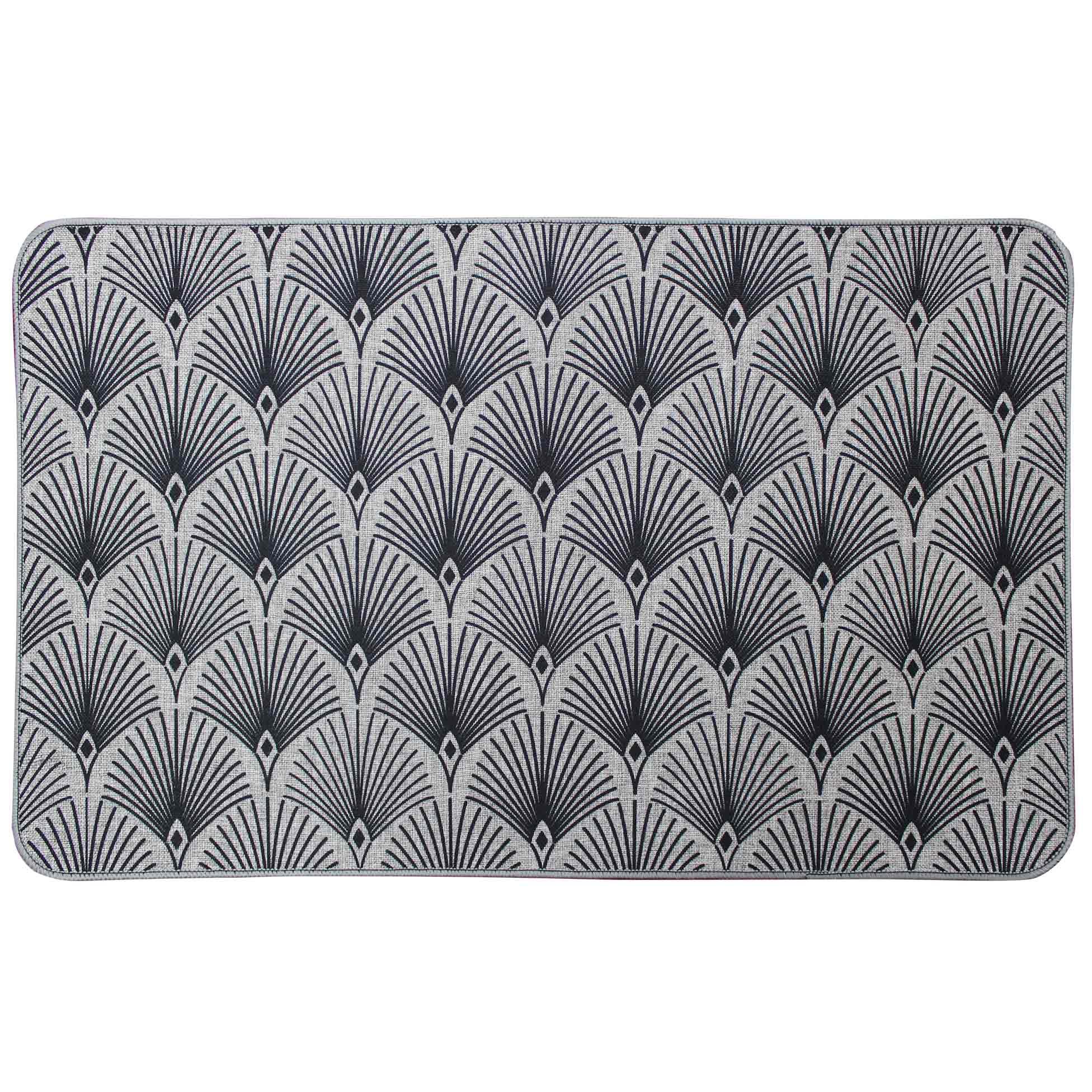 TAPIS RECTANGLE 45X75CM TISSE IMPRIME CASELLA
