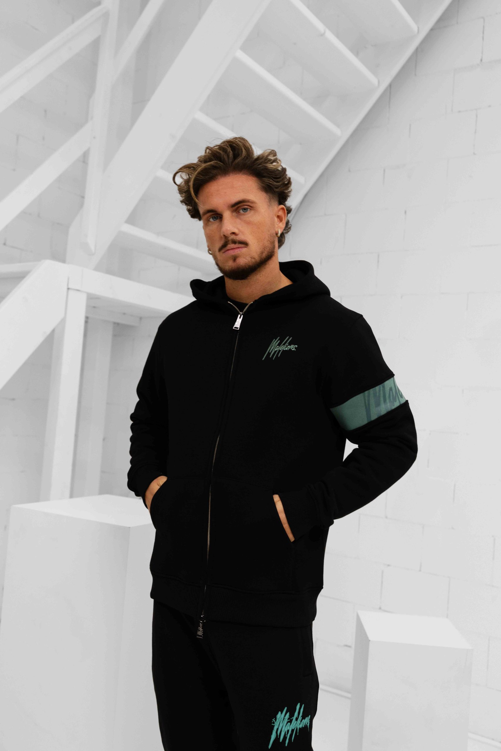 Malelions Captain Vest Heren Zwart
