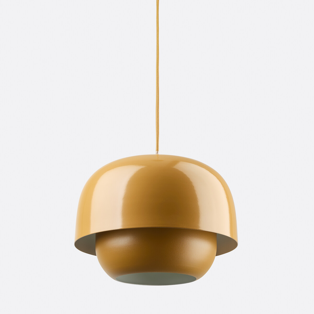 LA REDOUTE INTERIEURS<br>Candeeiro suspenso colorido de metal Ø21,4 cm, Kinoko
