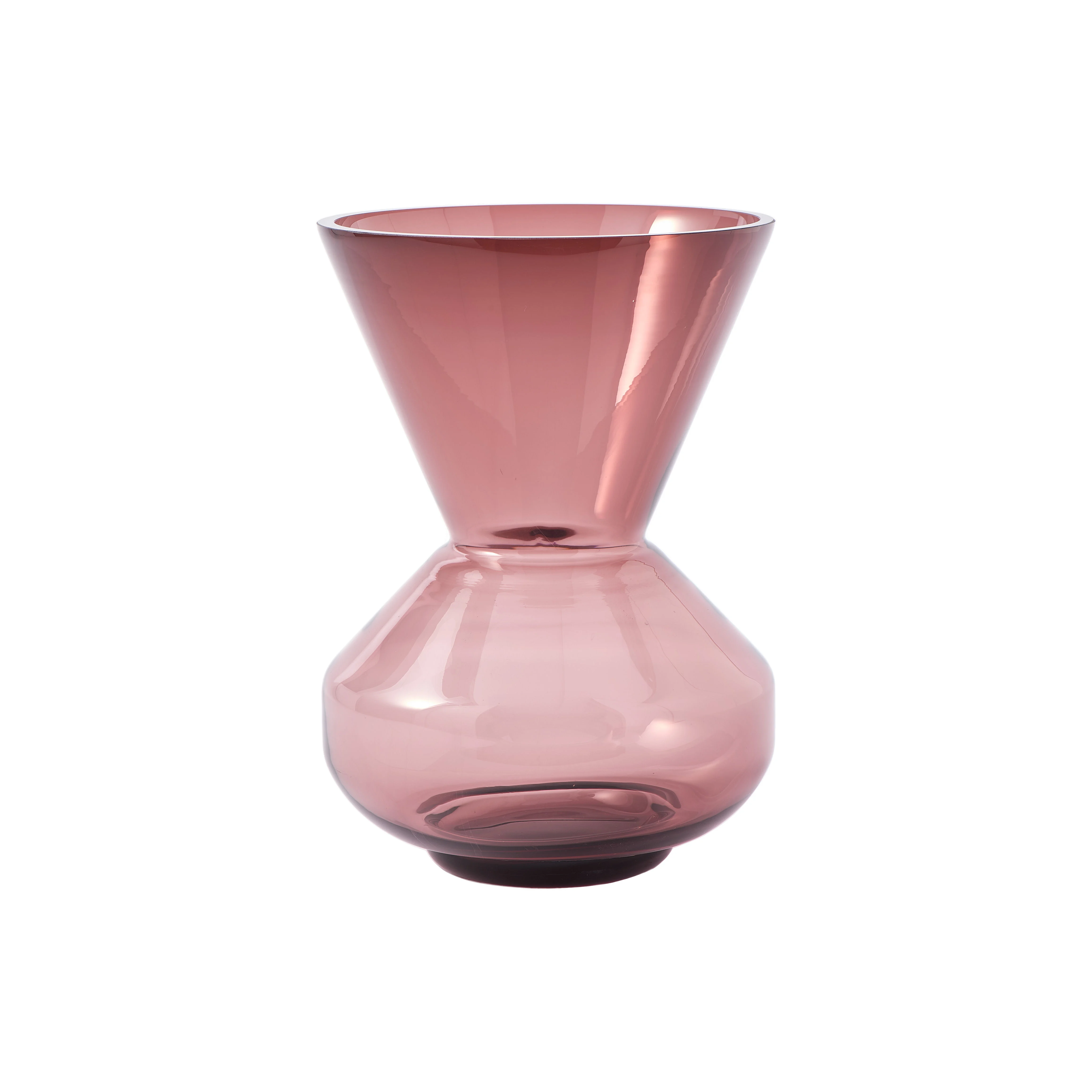 THICK NECK - Vase verre | Violet