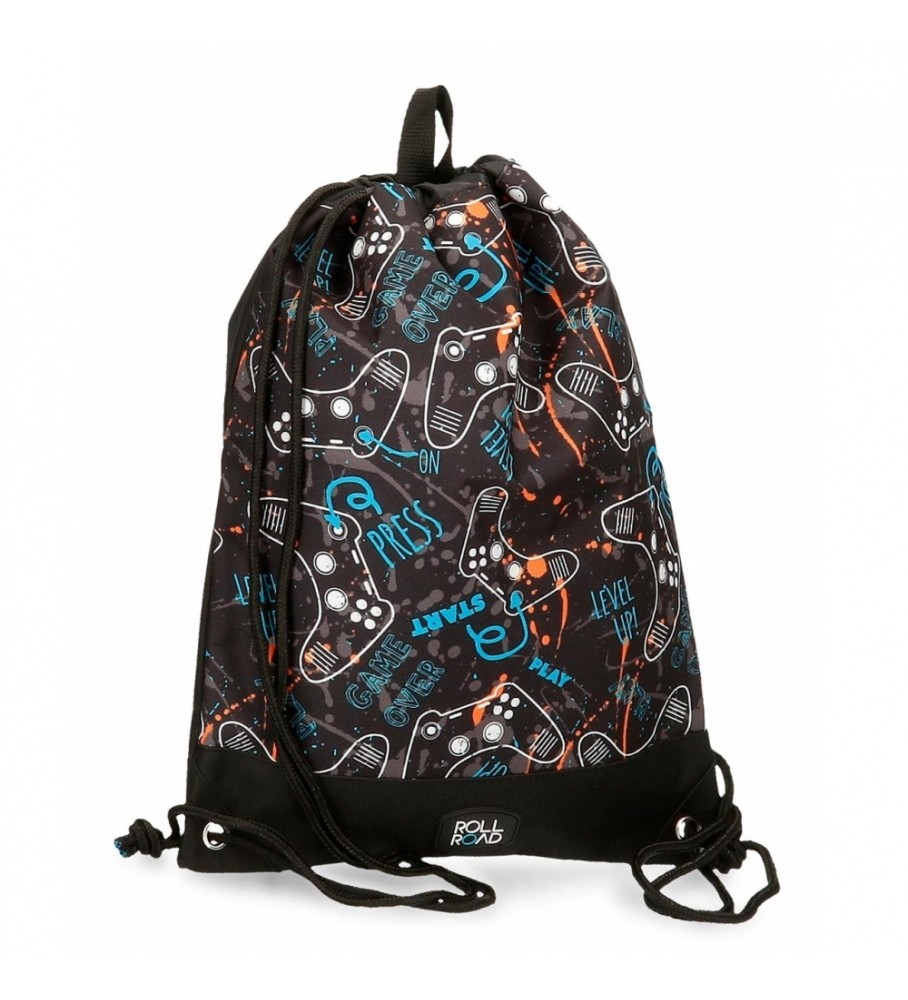 Roll Road Mochila Saco Gamers negro