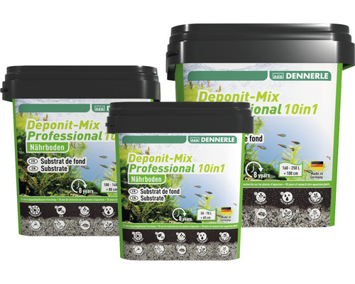 DENNERLE DeponitMix Professional 10in1 substraat, 9,6 kg