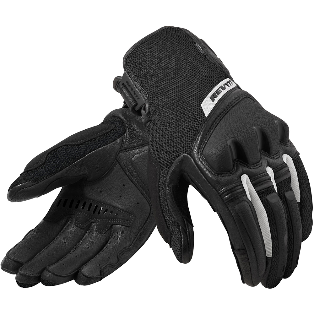 Rev'it - Gants femme Duty Ladies Noir / Blanc