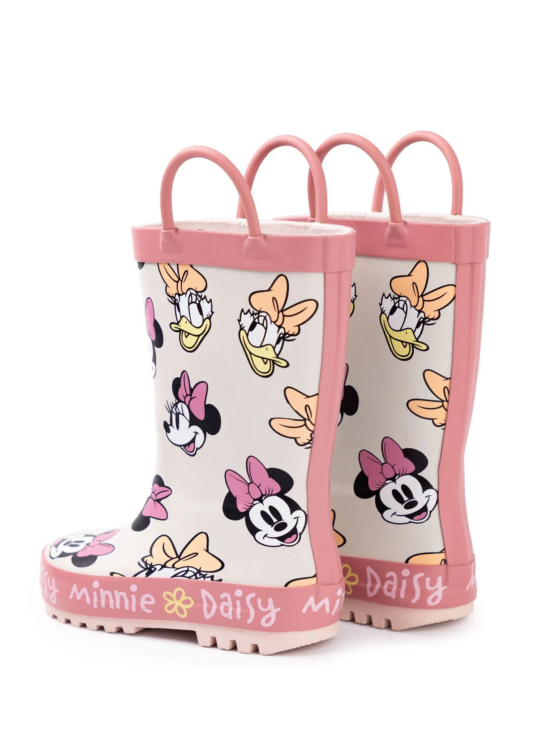 Roze - Vanilla Underground Mickey & Pluto Laarzen met hengsels voor Jongens