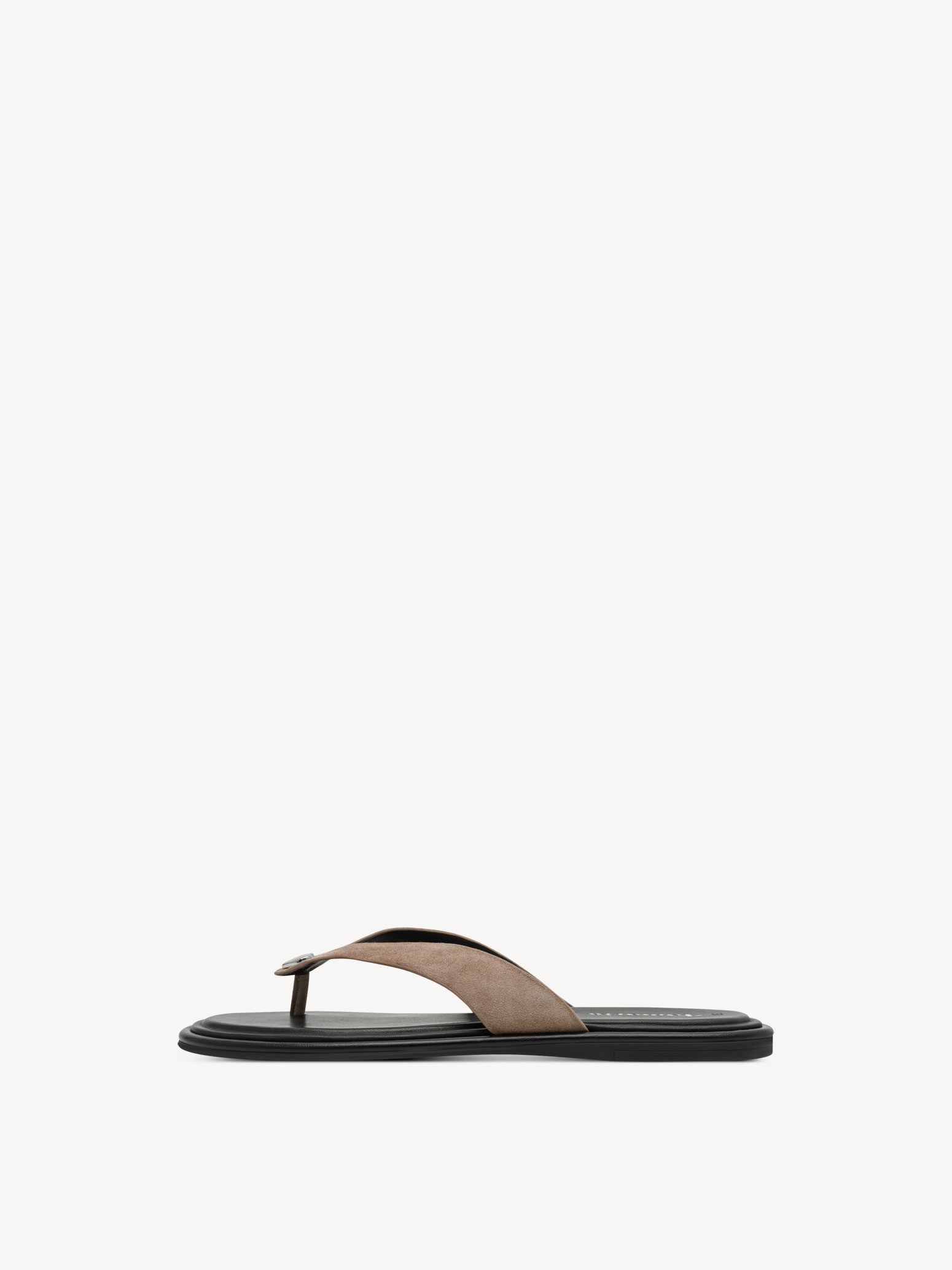 Leren Flip Flops - beige