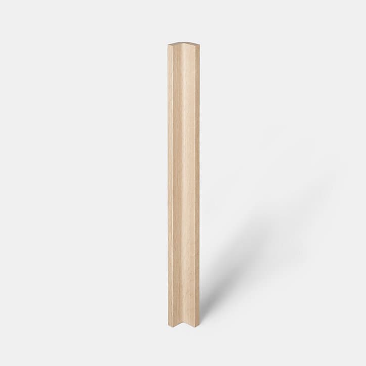 Fileur d'angle GoodHome Alpinia chêne H. 71.5 cm x l. 59 mm x Ep. 5 mm