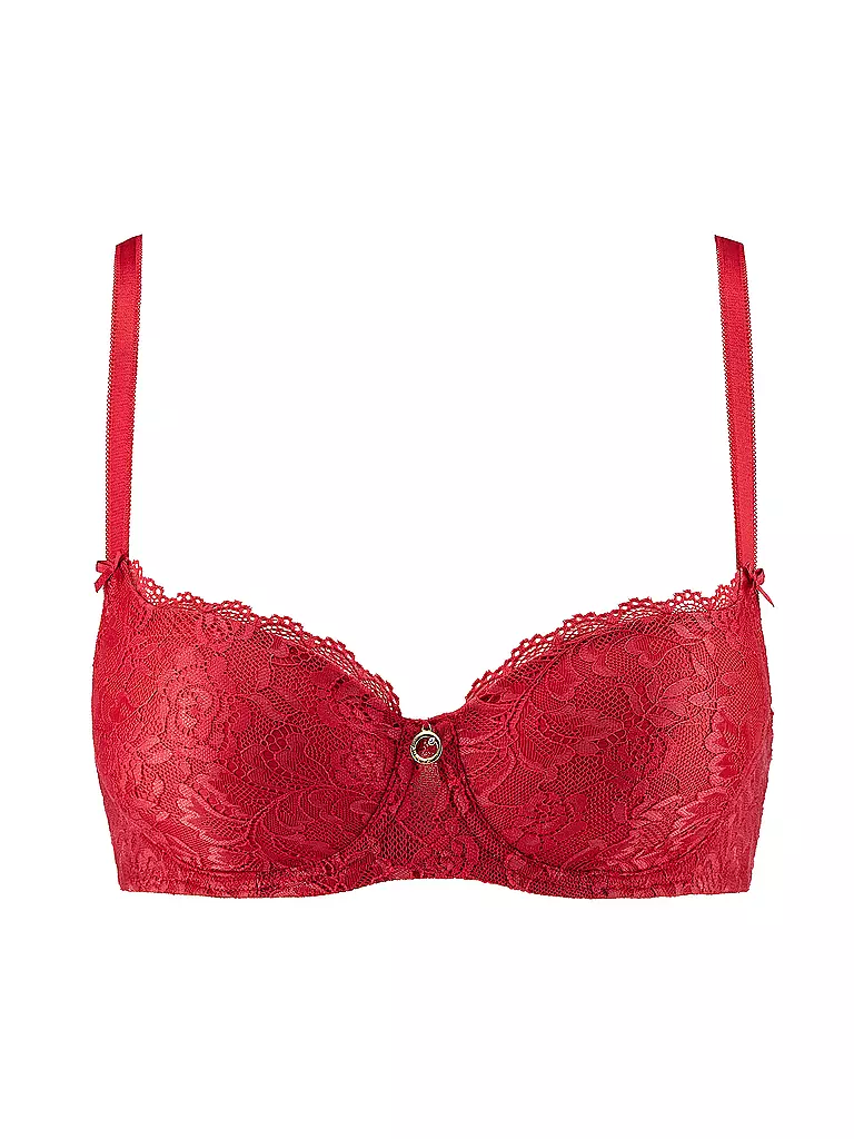 AUBADE BH mit Halbschale ROSESSENCE gala rot