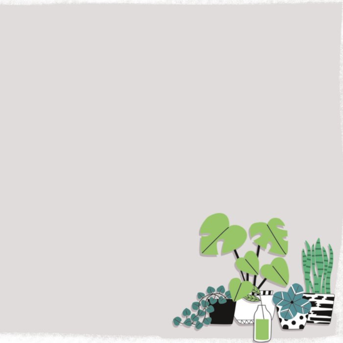 Zomaar kaart | Paperclip | Planten