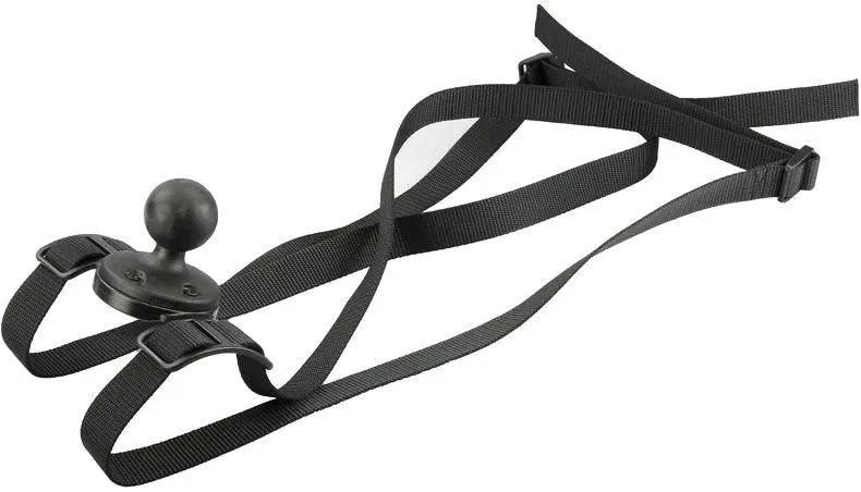 RAM Mounts Ram Float Tube Strap Adapter Ball Base Stoppfeste Med Ram C-Kule Til Bellybåt