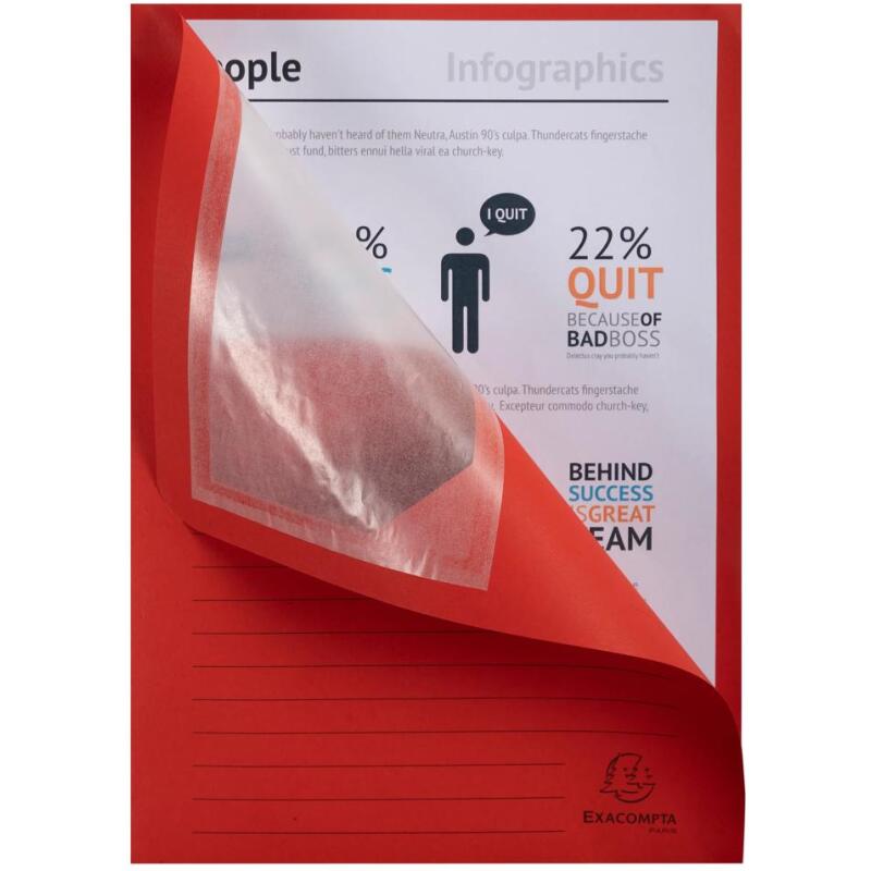 Paquet de 100 chemises à fenetre Forever - 22x31cm