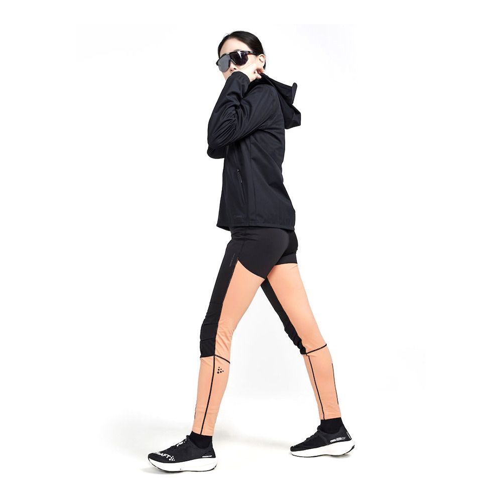 Craft ADV ESSENCE WIND - Legging Femme black/glow