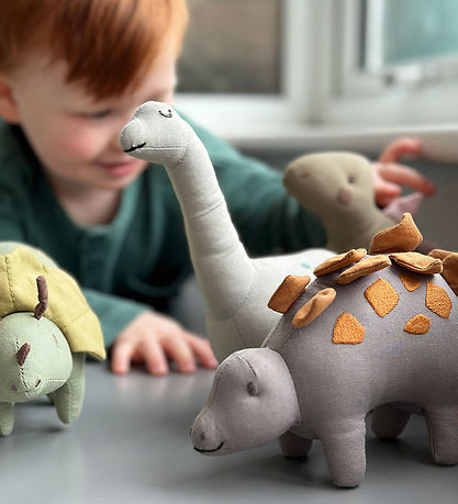 ThreadBear Kuscheltier - 25 cm - Steggy der Dinosaurier